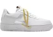 chaussures casual femme air force 1 pixel nike jewel white